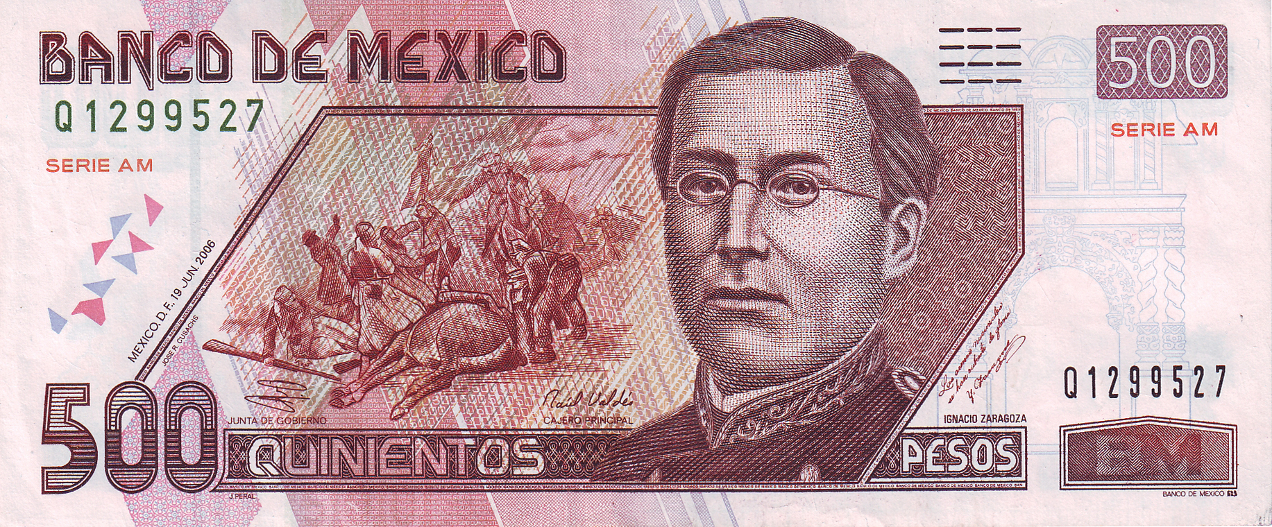 Mexico's 500-Peso note