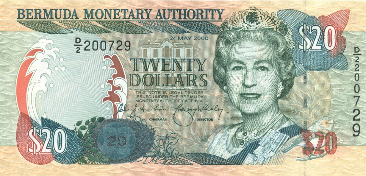Bermuda new 20-dollar note (B226a) confirmed – BanknoteNews