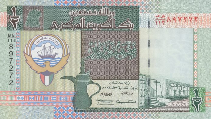 Kuwait new signature ½-dinar note (B224f) confirmed – BanknoteNews