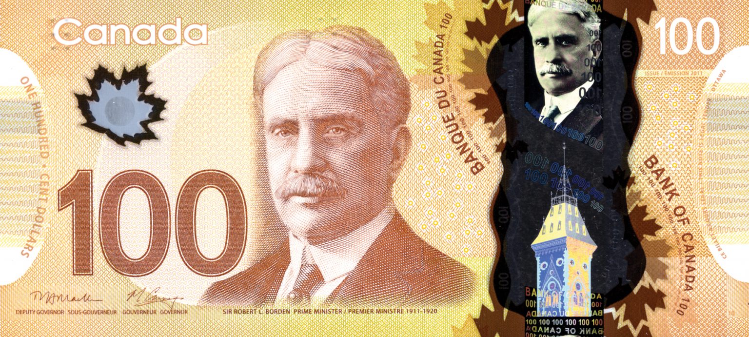 Canada new 100-dollar polymer note (B375a) confirmed – BanknoteNews