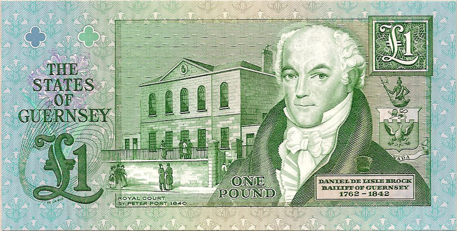 Guernsey new signature 1-pound note (B157d) confirmed