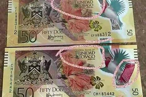 Trinidad And Tobago New 50 Dollar Note B235a Reported Banknotenews