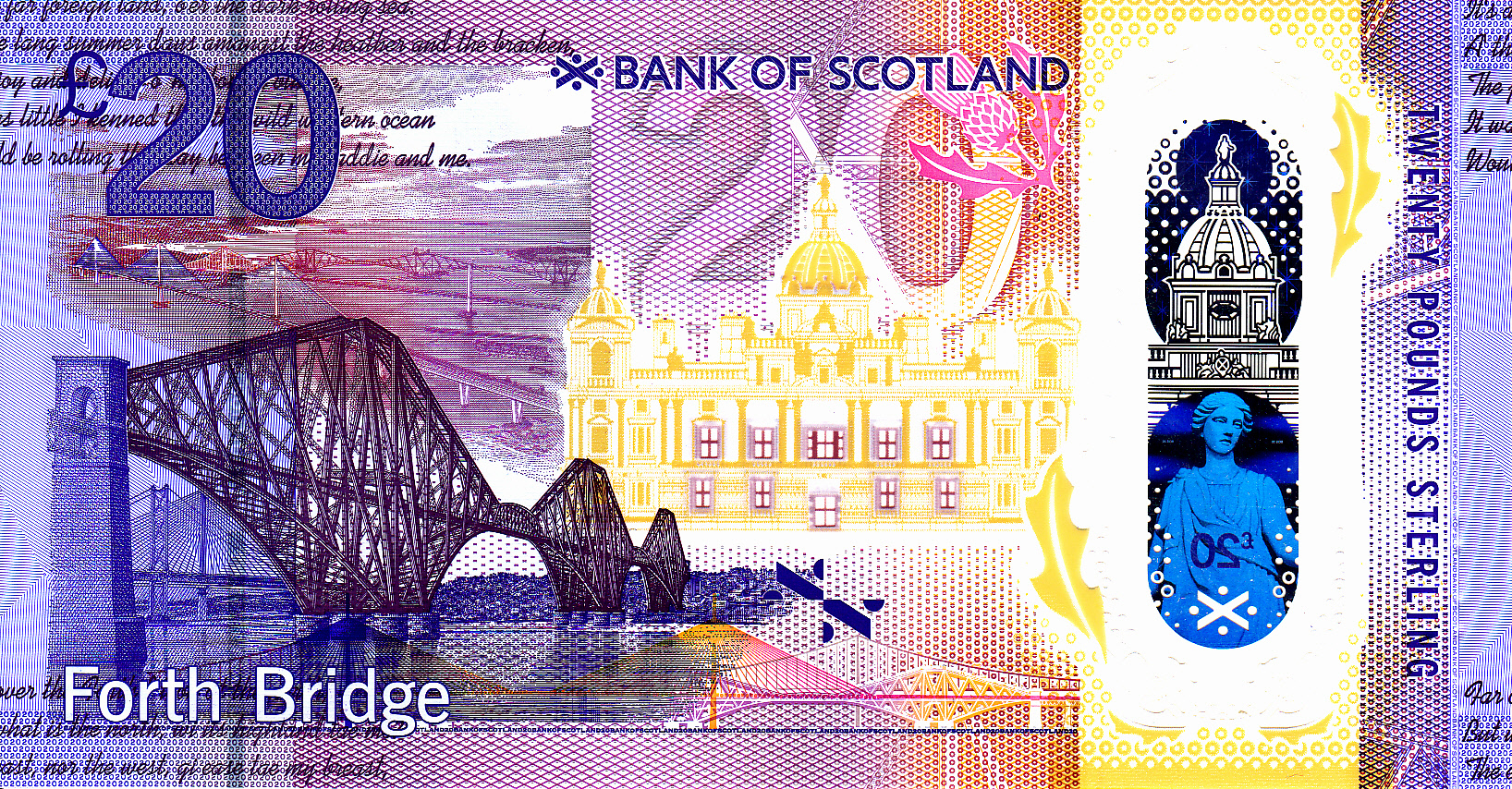 Scotland’s Bank of Scotland new 20pound polymer note confirmed