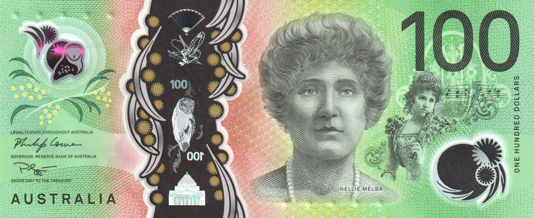 Australia new 100-dollar (B234a) confirmed –