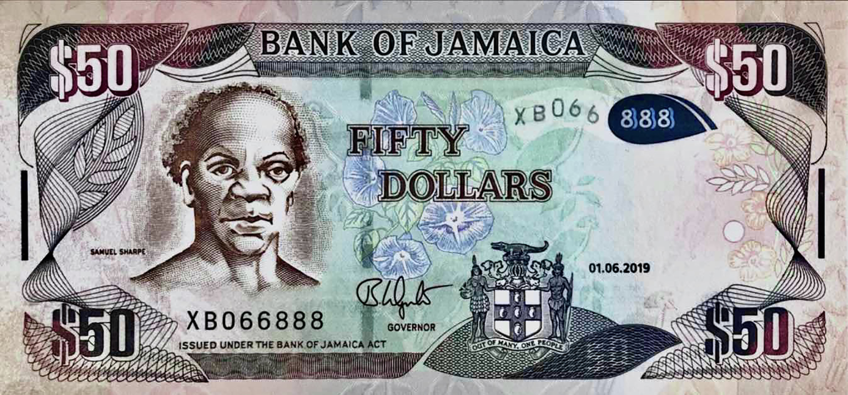 Jamaica 50 Dollars - Foreign Currency