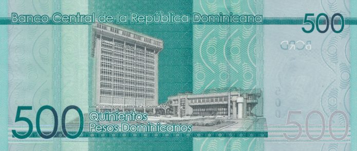 Dominican Republic New 500 Peso Dominicano Note B730a Confirmed Banknotenews
