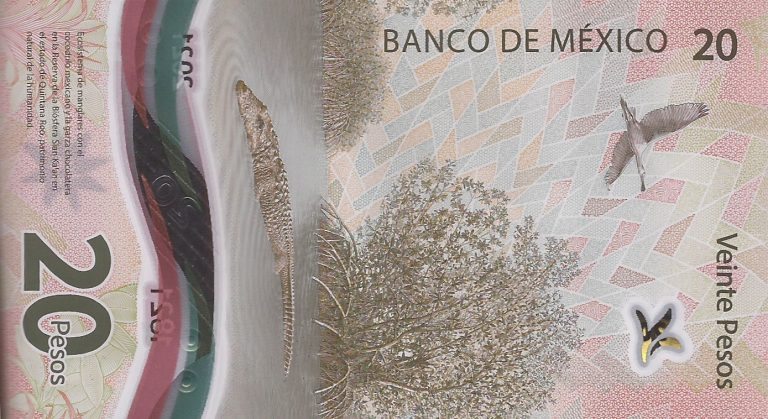 Mexico new date (06.06.2022) 20-peso commemorative note (B726d ...