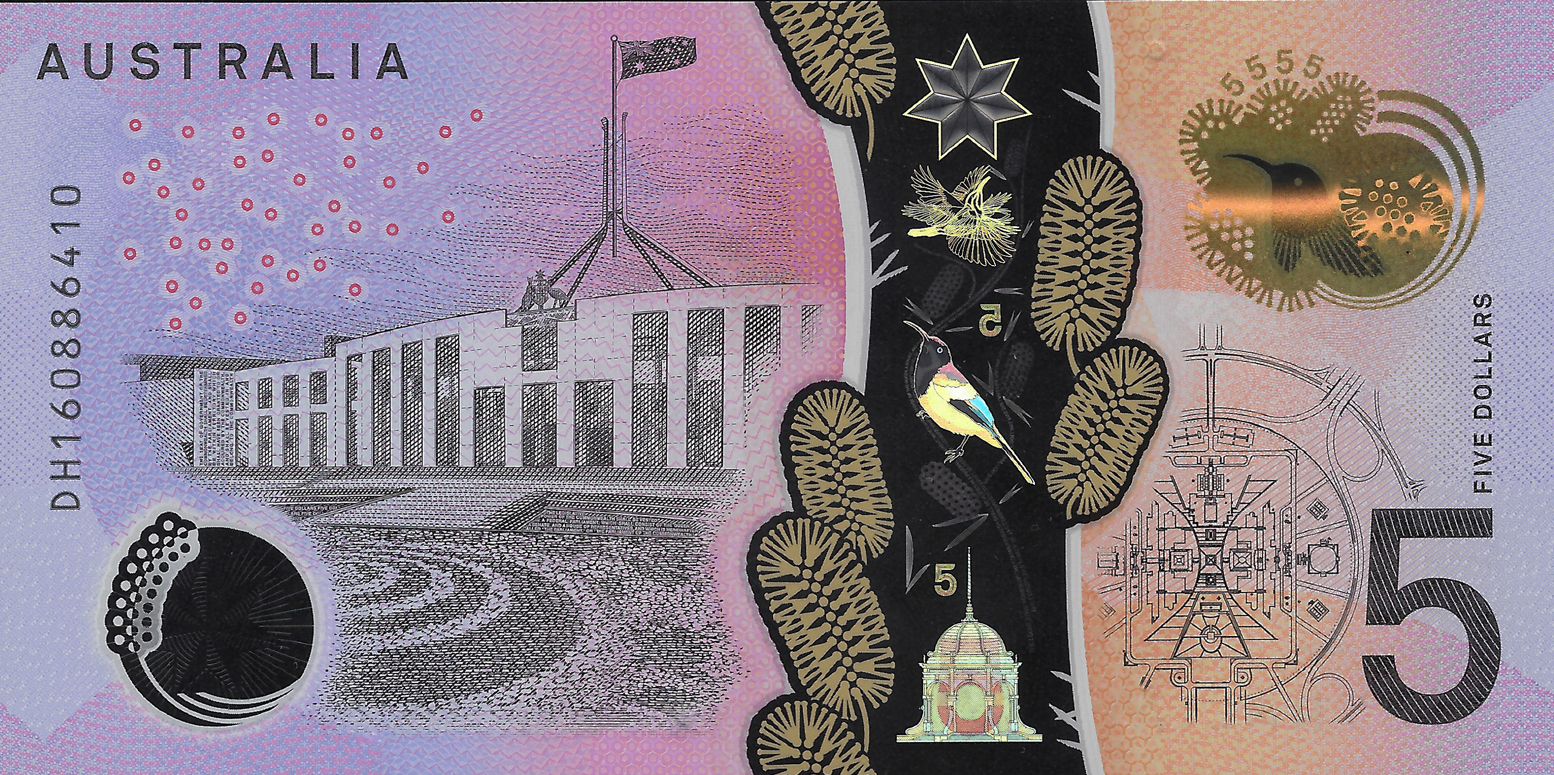 Australia will replace Queen Elizabeth's image on 5-dollar banknote