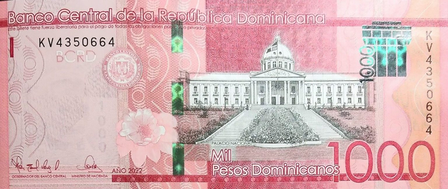 Dominican Republic New Date 2022 1 000 Peso Dominicano Note B731d Confirmed Banknotenews