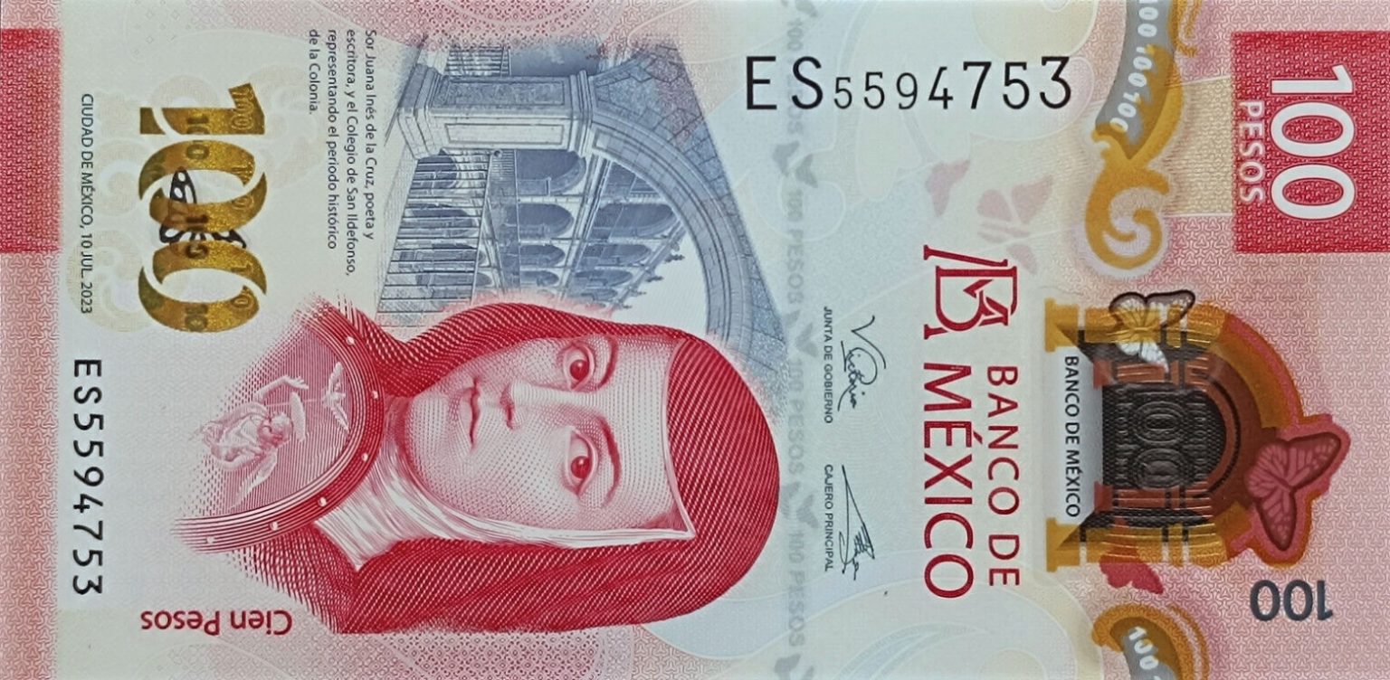 Mexico BDM 100 Pesos 2023.07.10 B715i PNL ES 5594753 F 1536x752 
