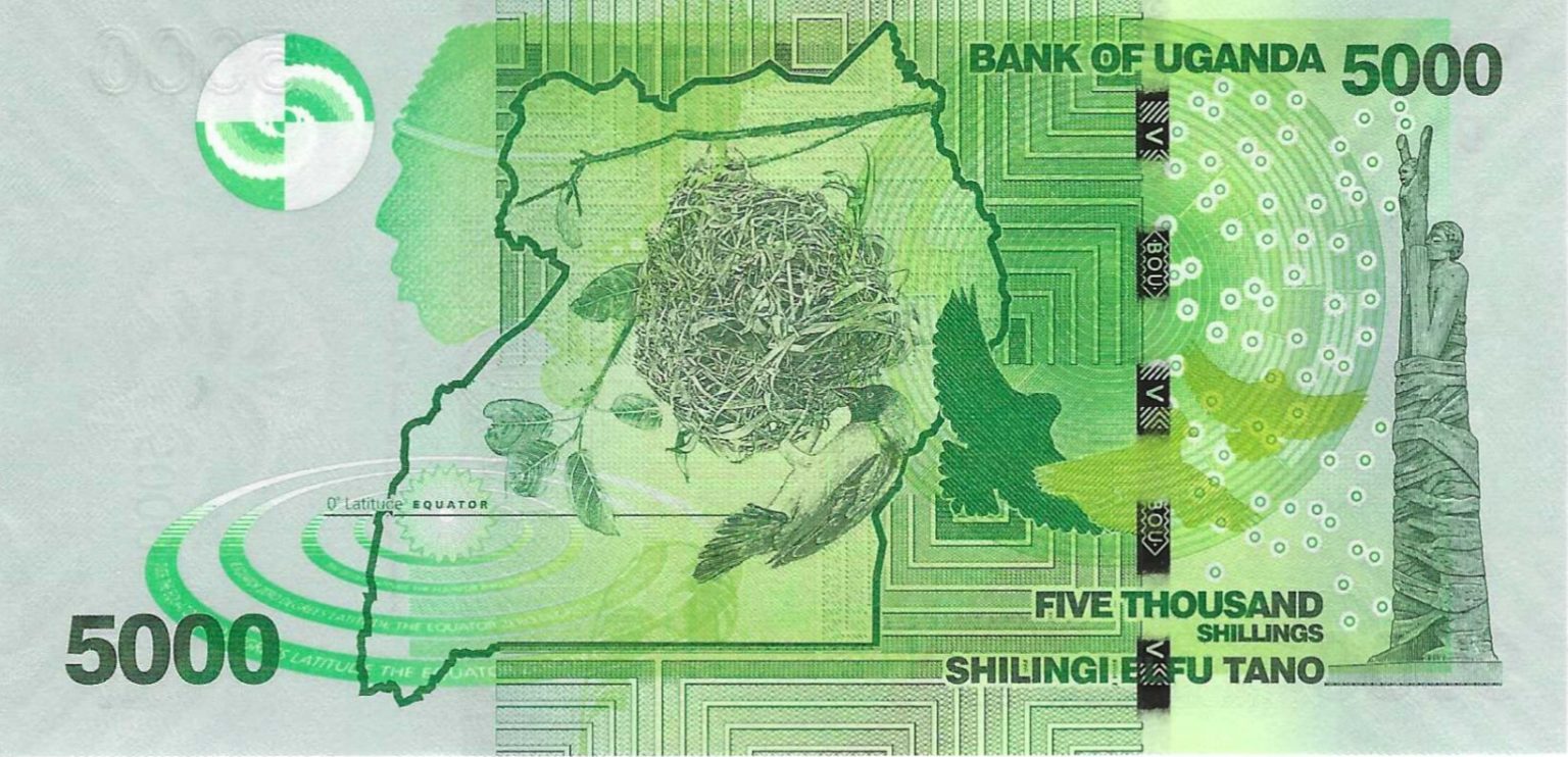 Uganda new sig/date (2023) 5,000-shilling note (B156h) confirmed ...