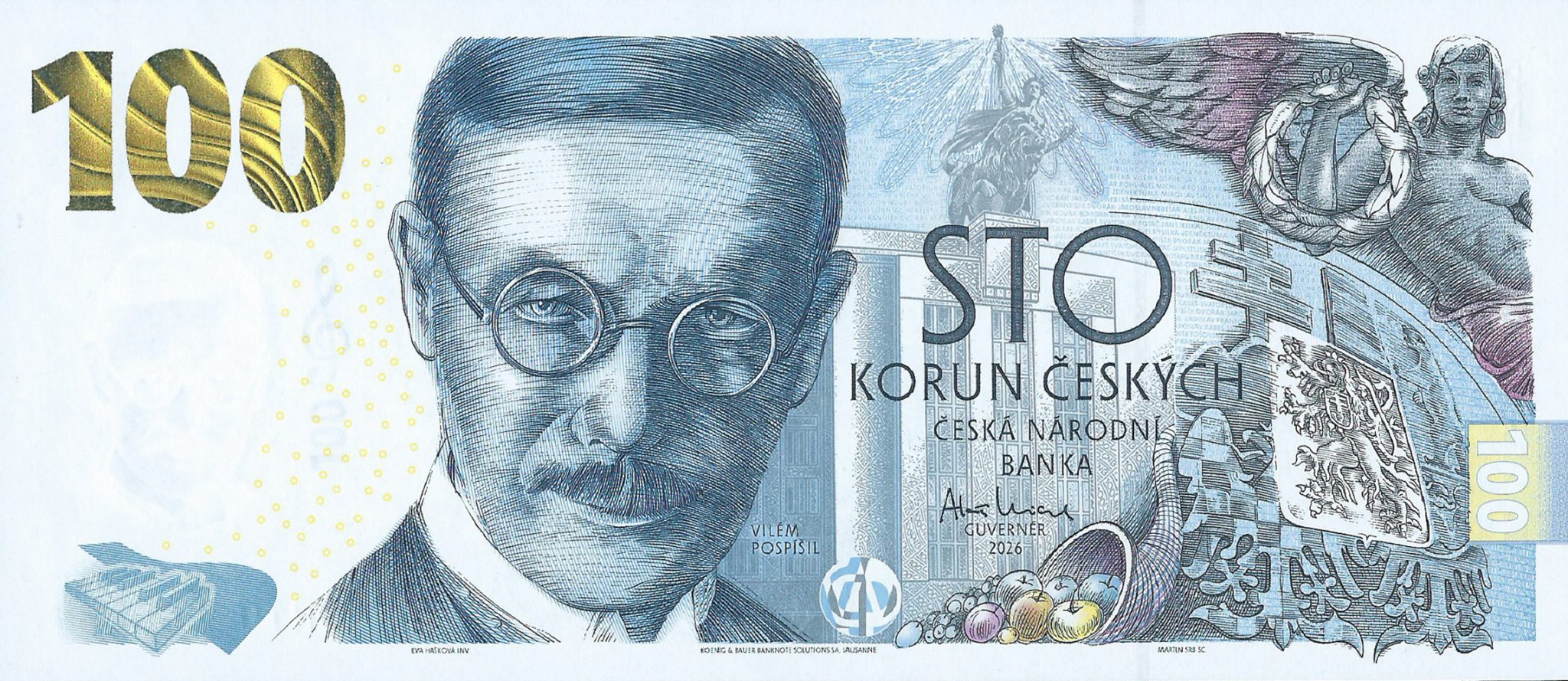 Czech Republic new 100-koruna commemorative note (BNP103a) reported ...