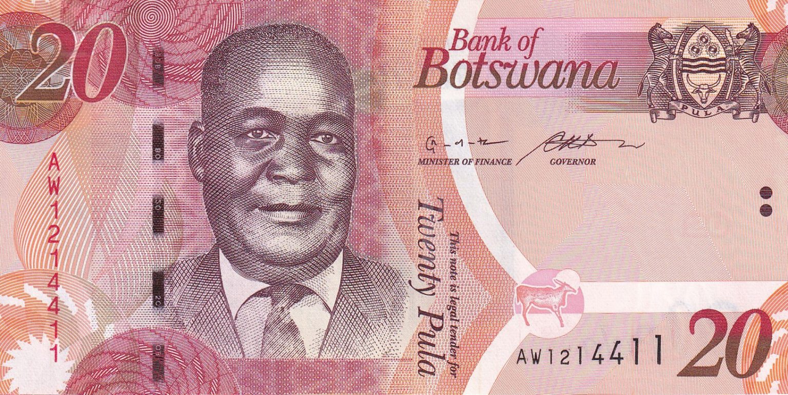 Botswana new sig/date (2024) 20-pula note (B125i) confirmed – BanknoteNews